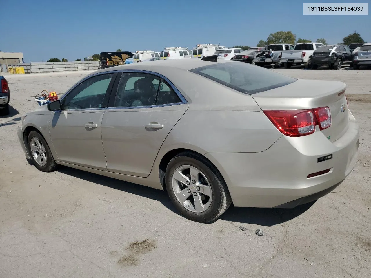 2015 Chevrolet Malibu Ls VIN: 1G11B5SL3FF154039 Lot: 72088054