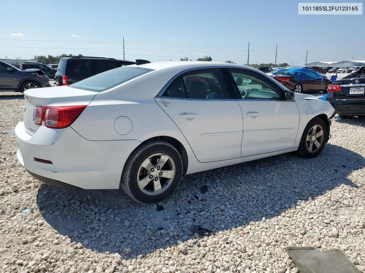 2015 Chevrolet Malibu Ls VIN: 1G11B5SL2FU123165 Lot: 72647394