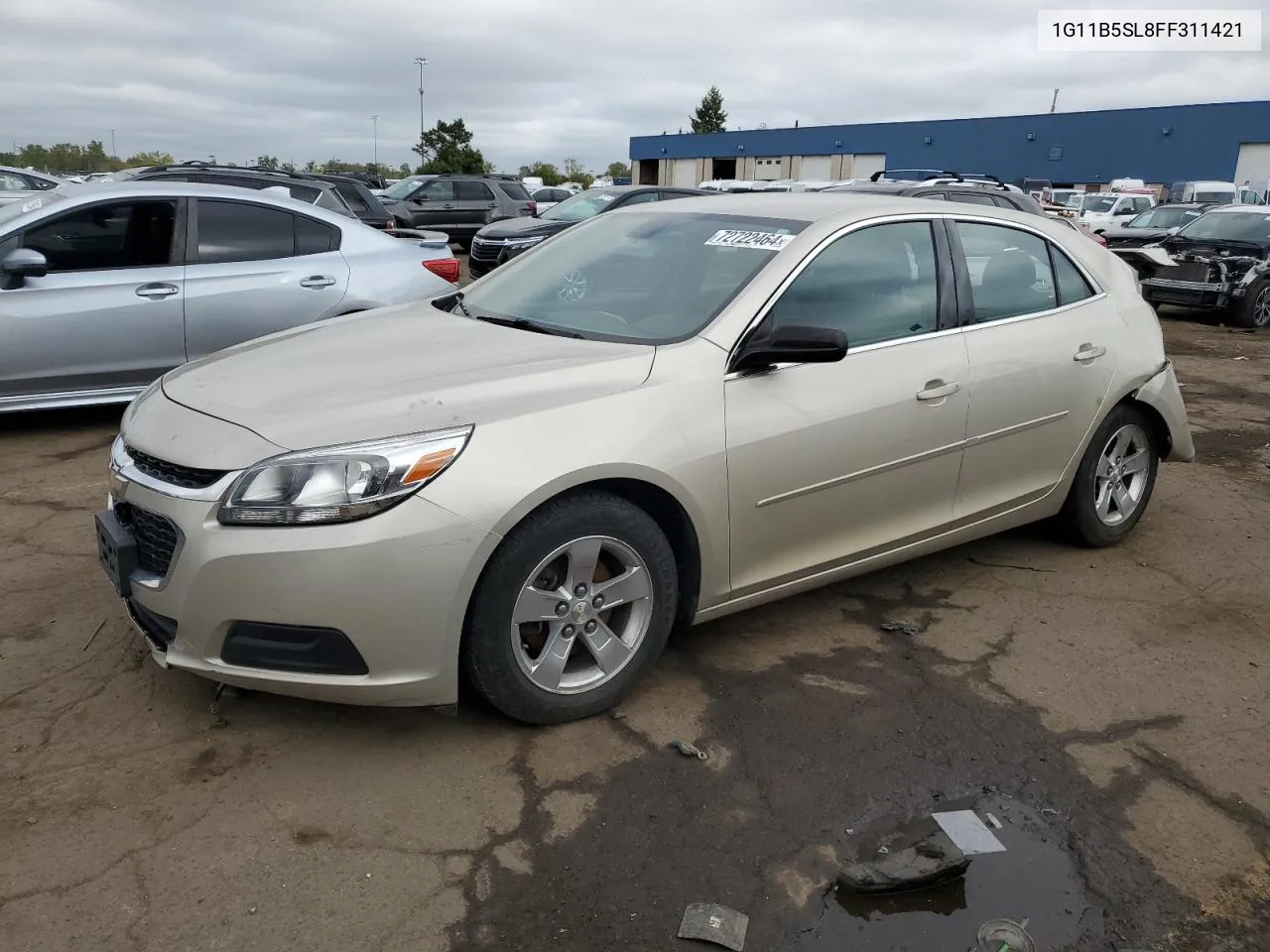 2015 Chevrolet Malibu Ls VIN: 1G11B5SL8FF311421 Lot: 72722464