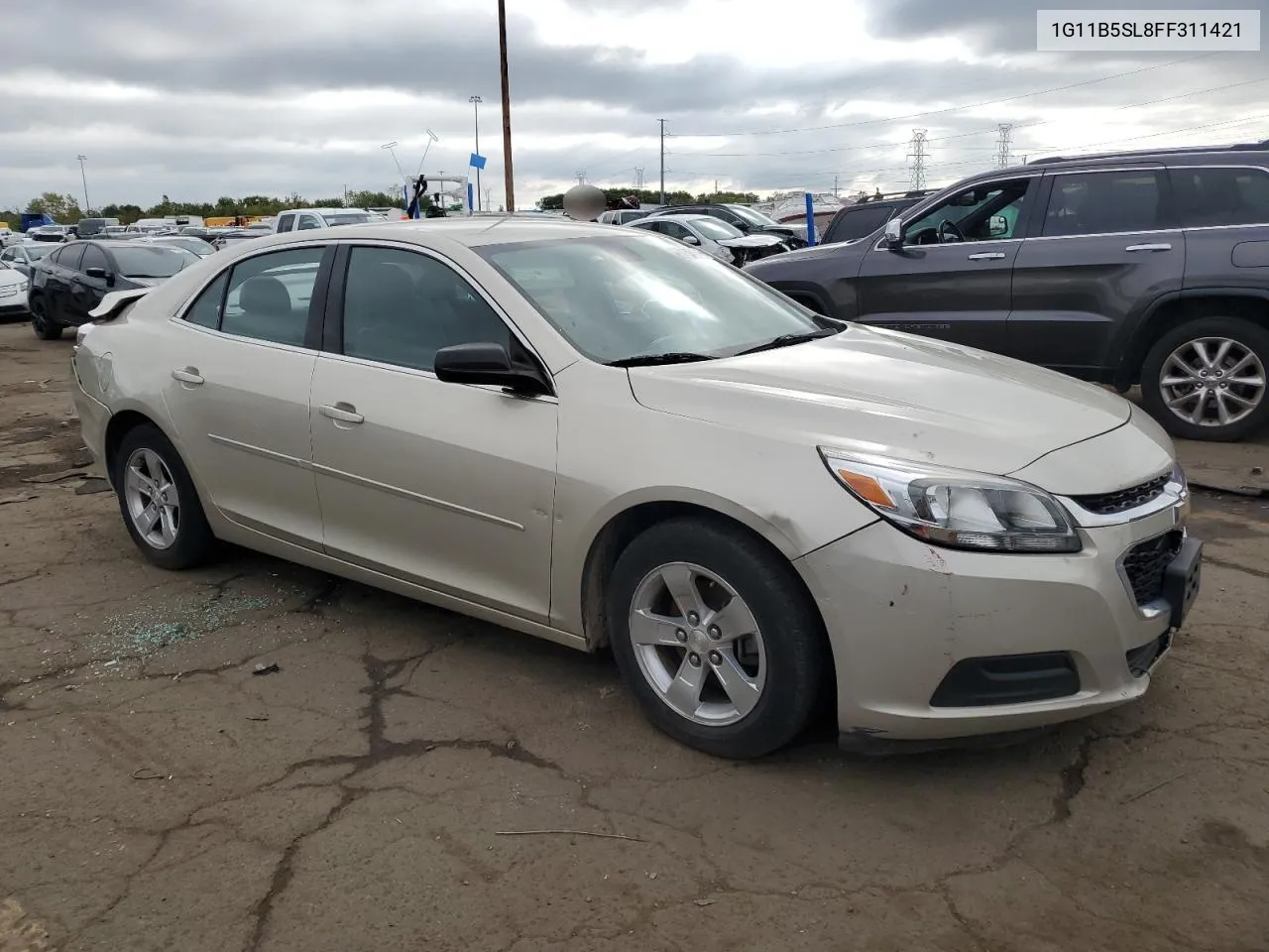 1G11B5SL8FF311421 2015 Chevrolet Malibu Ls