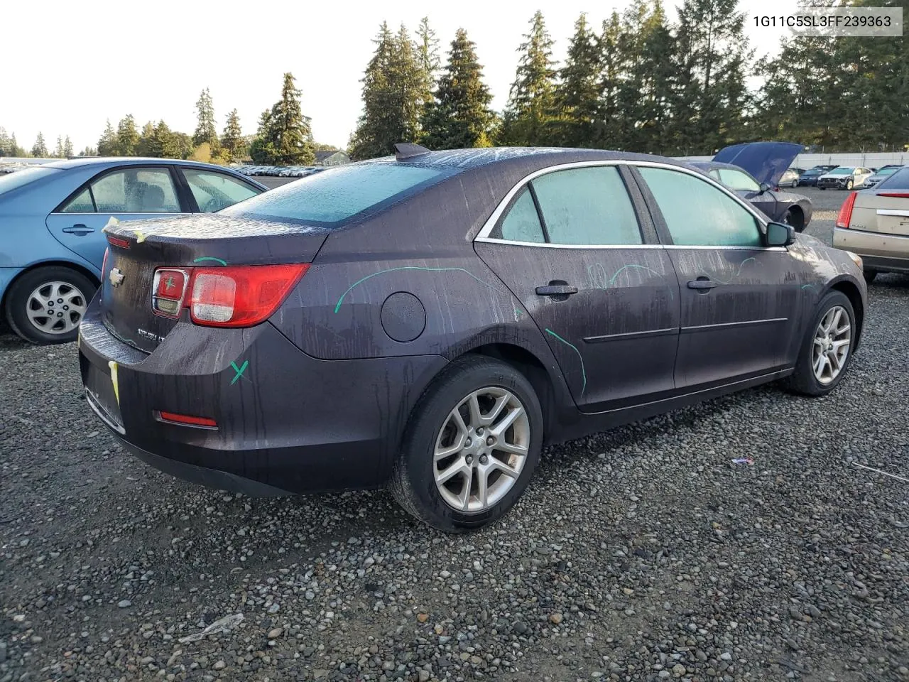 1G11C5SL3FF239363 2015 Chevrolet Malibu 1Lt