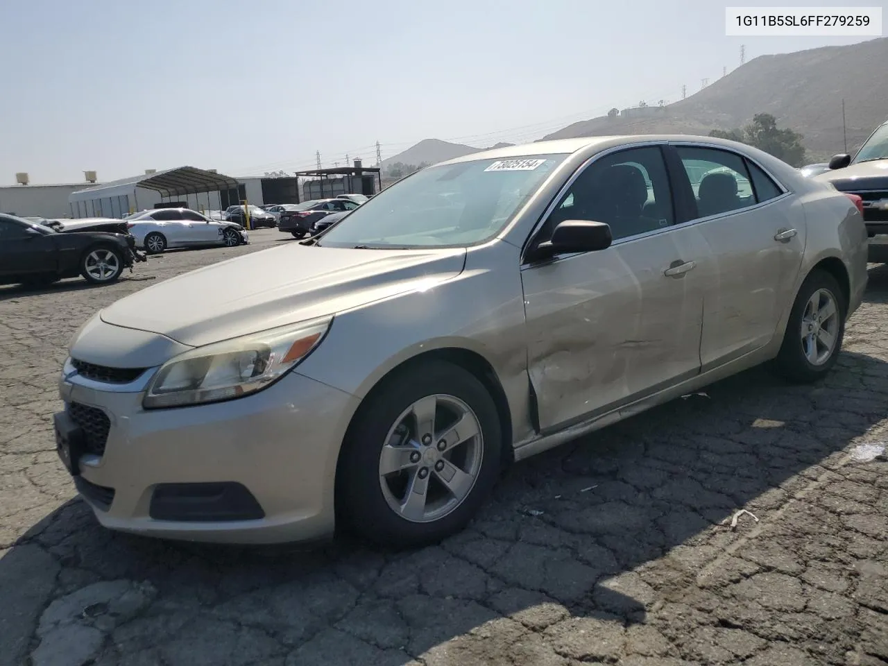 2015 Chevrolet Malibu Ls VIN: 1G11B5SL6FF279259 Lot: 73025154