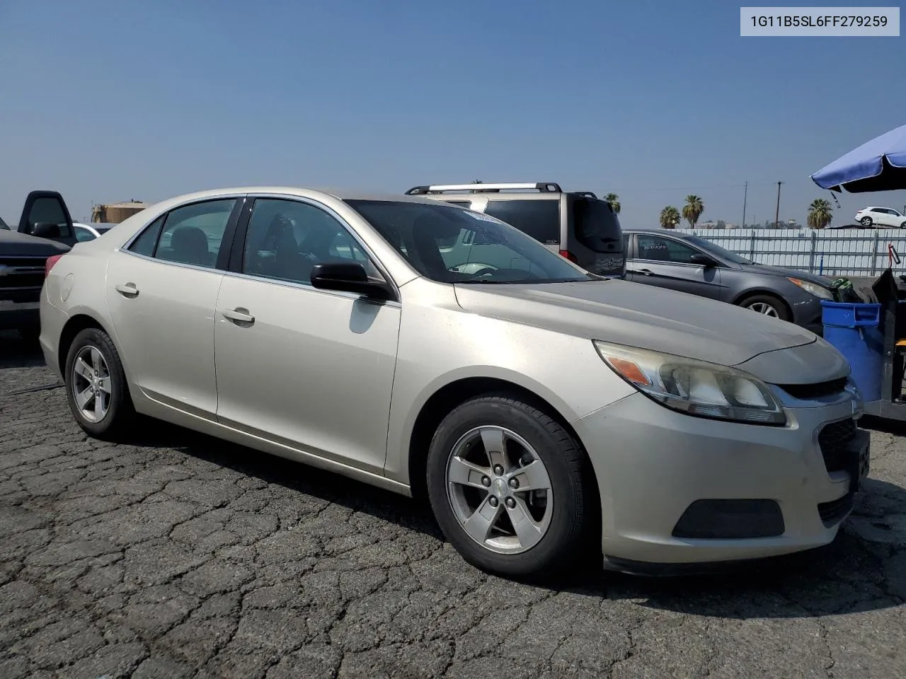 1G11B5SL6FF279259 2015 Chevrolet Malibu Ls