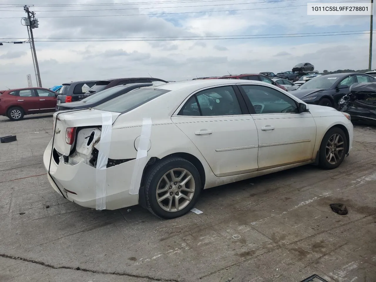 1G11C5SL9FF278801 2015 Chevrolet Malibu 1Lt