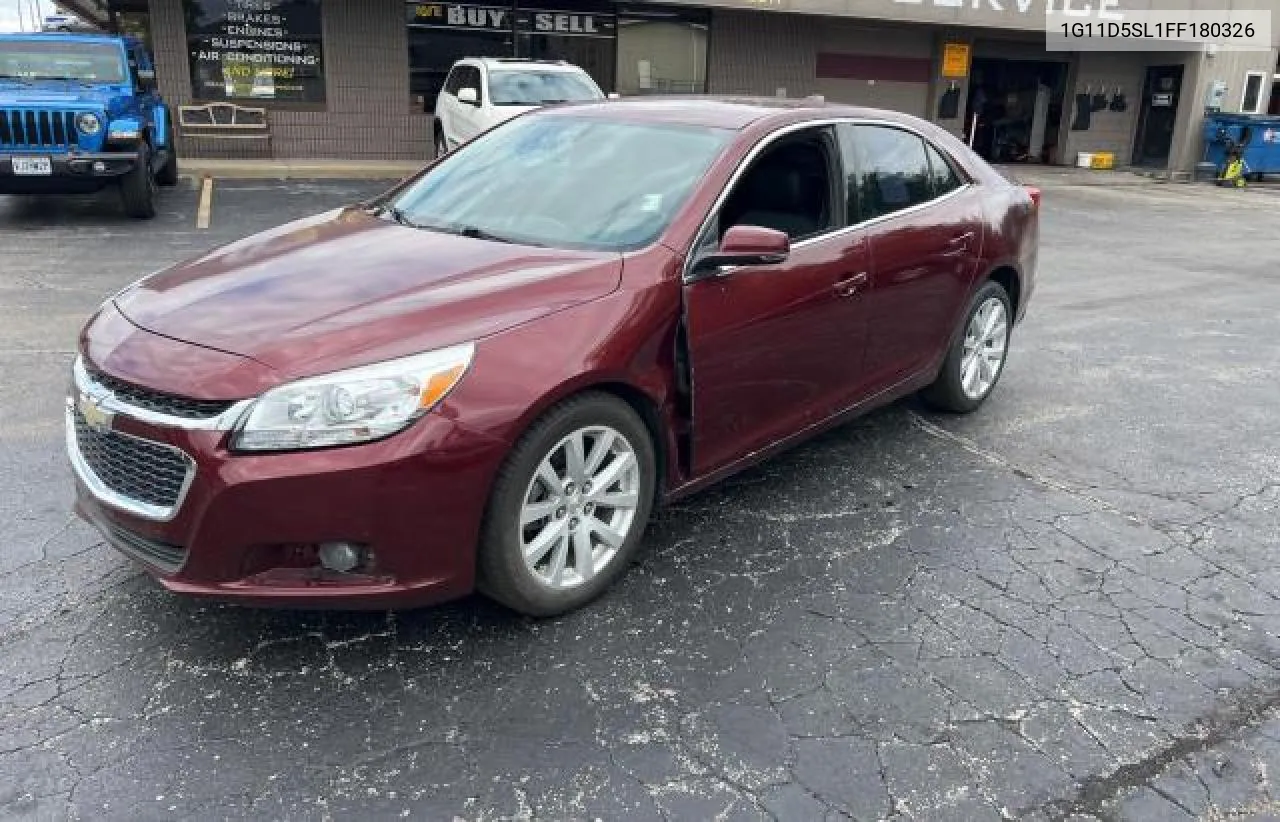 1G11D5SL1FF180326 2015 Chevrolet Malibu 2Lt