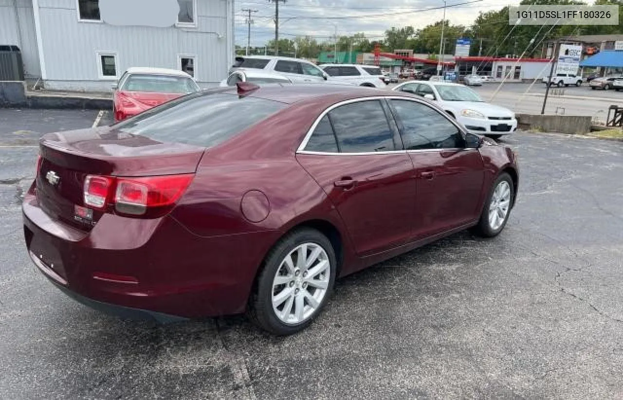 1G11D5SL1FF180326 2015 Chevrolet Malibu 2Lt