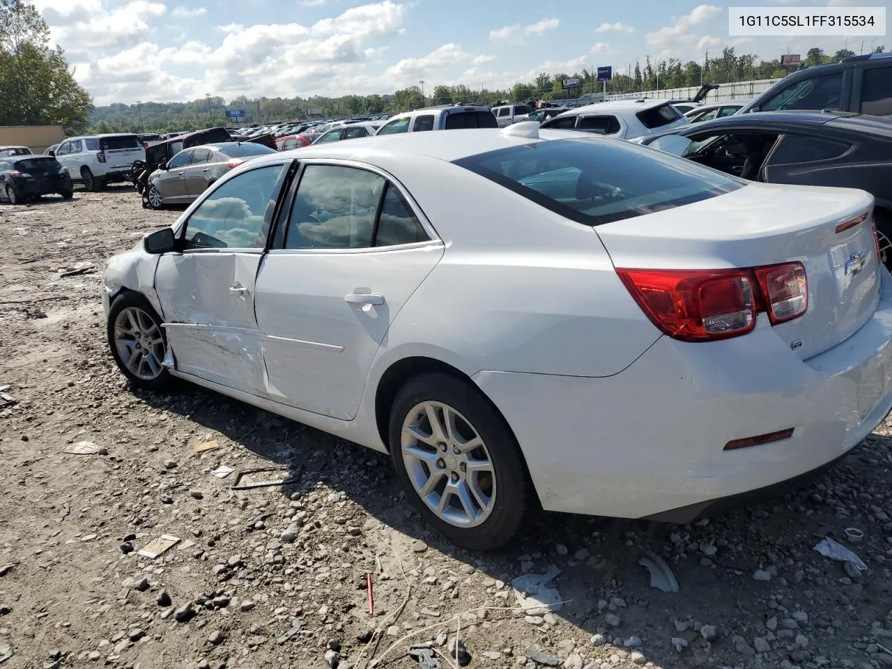 2015 Chevrolet Malibu 1Lt VIN: 1G11C5SL1FF315534 Lot: 73291914