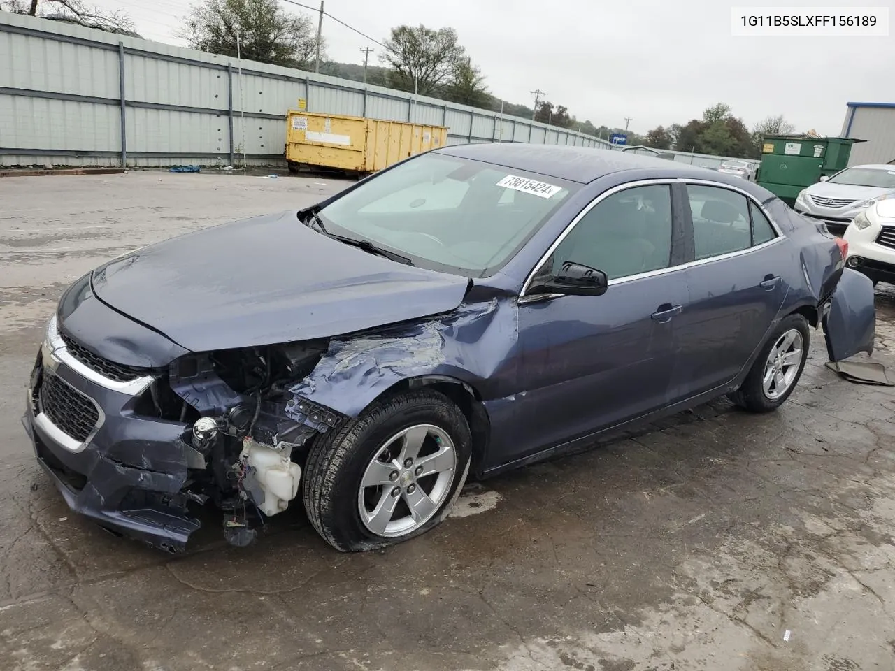 2015 Chevrolet Malibu Ls VIN: 1G11B5SLXFF156189 Lot: 73815424