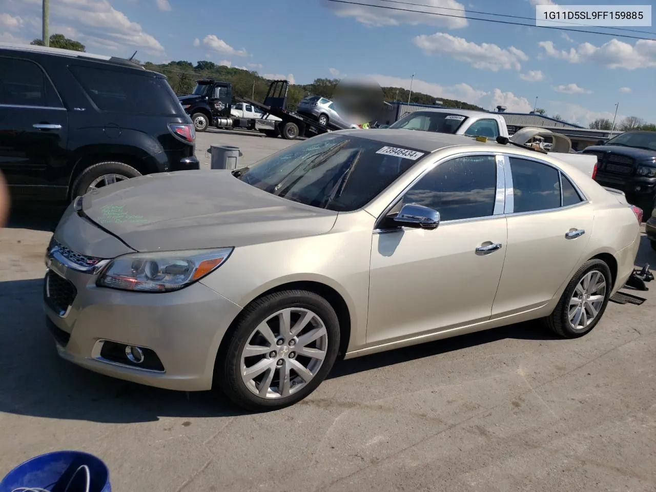 1G11D5SL9FF159885 2015 Chevrolet Malibu 2Lt