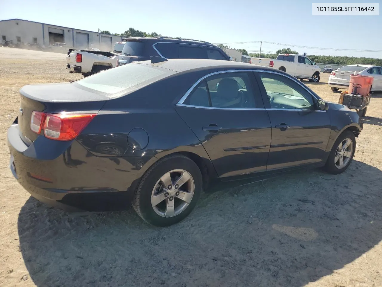 2015 Chevrolet Malibu Ls VIN: 1G11B5SL5FF116442 Lot: 74225404