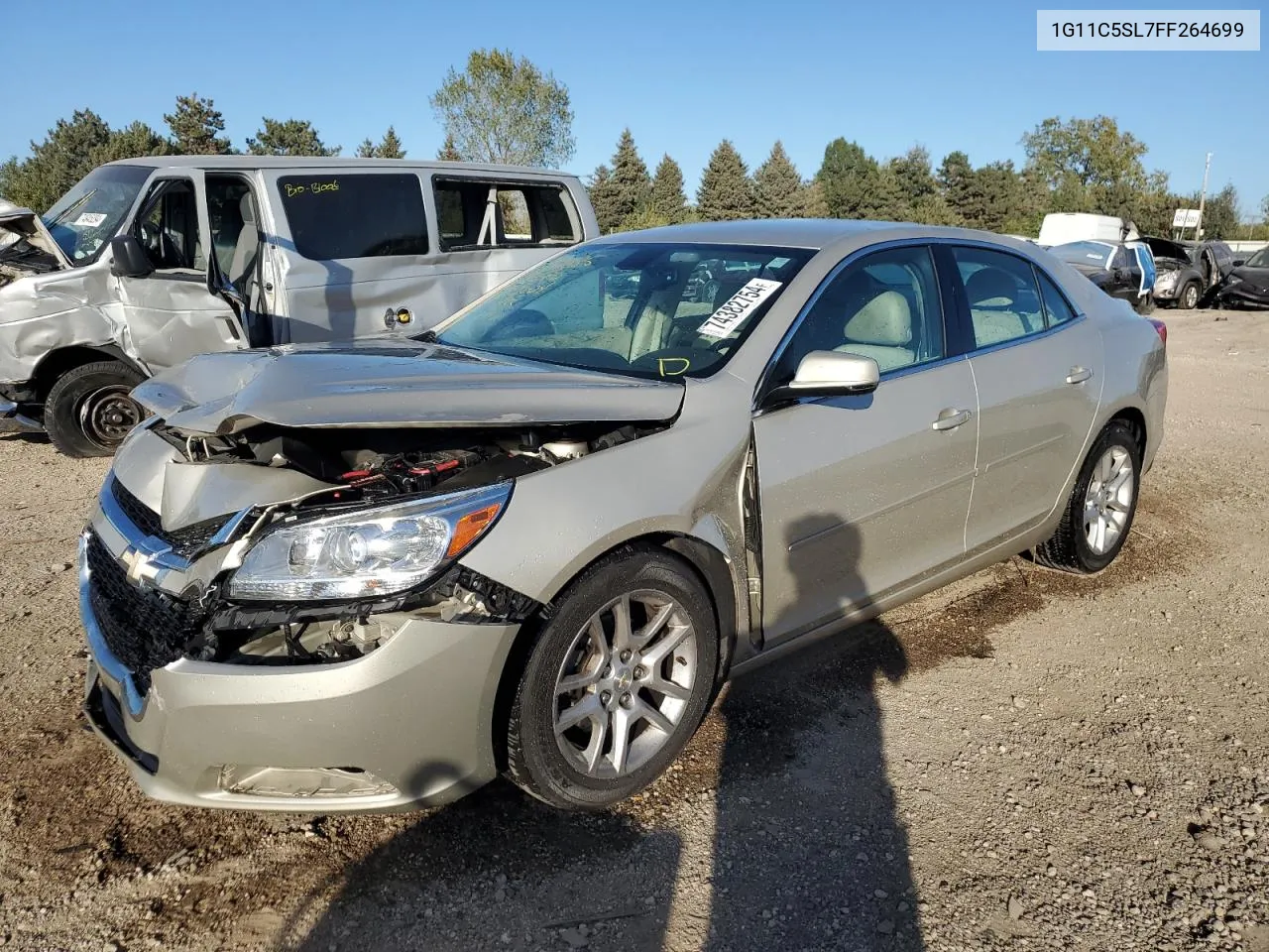 2015 Chevrolet Malibu 1Lt VIN: 1G11C5SL7FF264699 Lot: 74382754