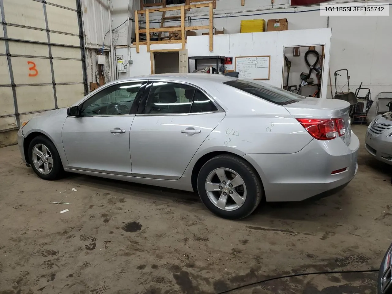 2015 Chevrolet Malibu Ls VIN: 1G11B5SL3FF155742 Lot: 74571124