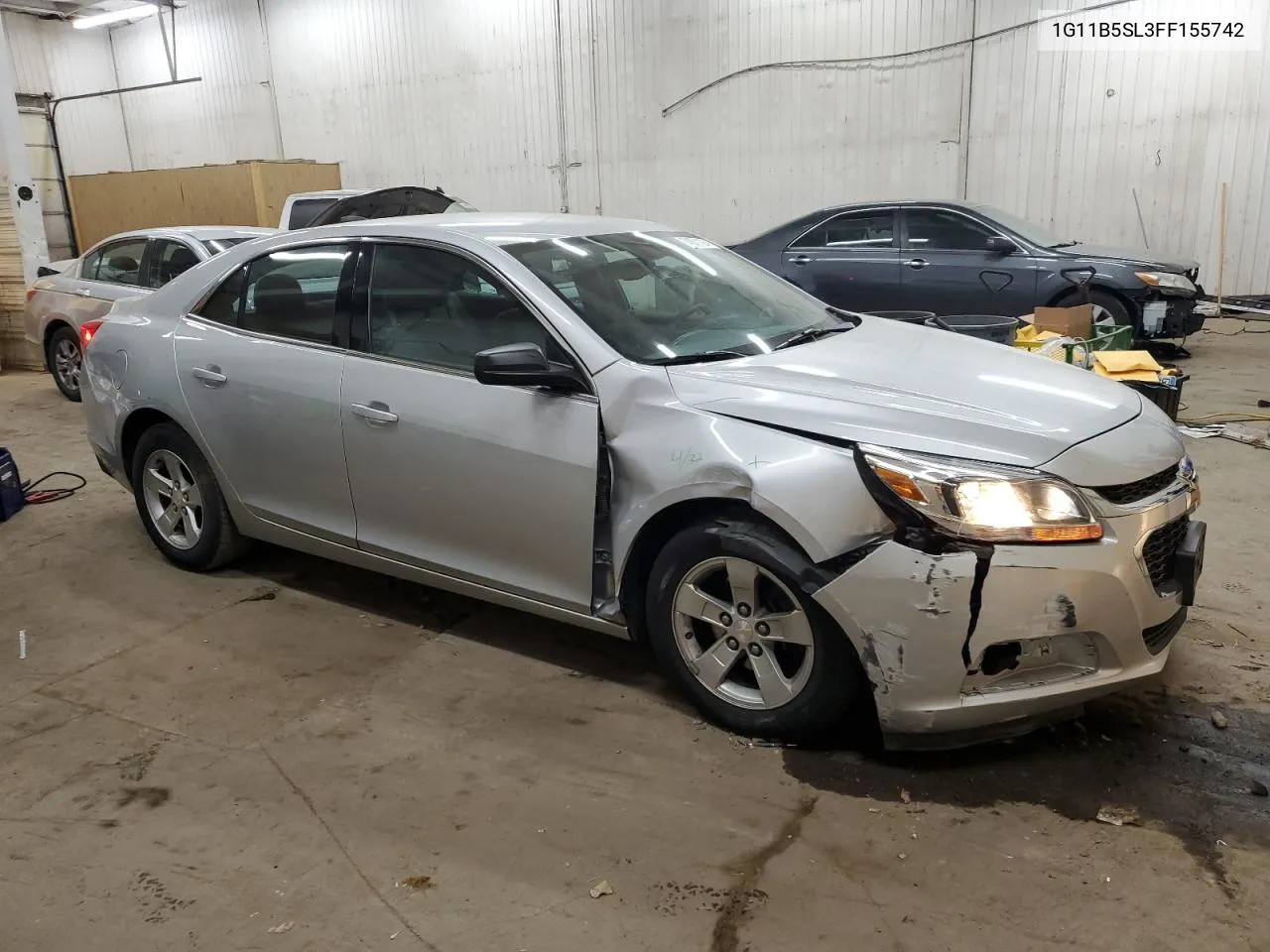 2015 Chevrolet Malibu Ls VIN: 1G11B5SL3FF155742 Lot: 74571124