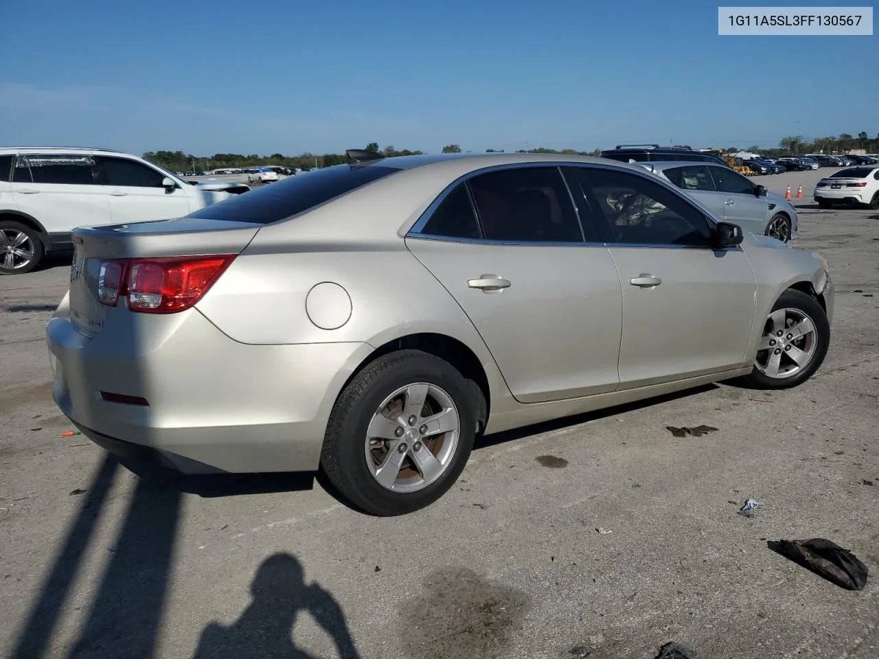 2015 Chevrolet Malibu Ls VIN: 1G11A5SL3FF130567 Lot: 74752264