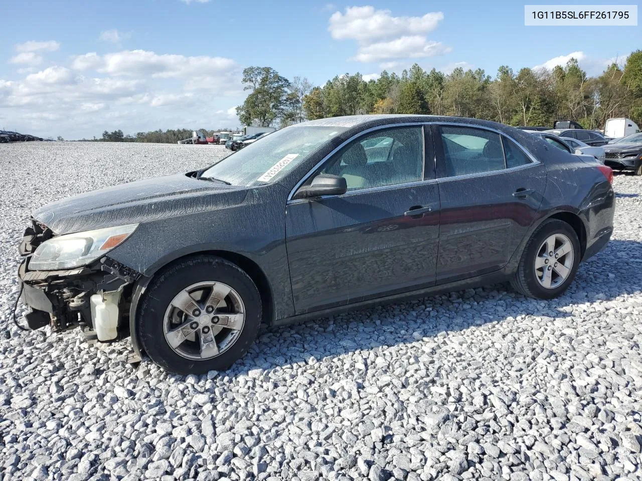 2015 Chevrolet Malibu Ls VIN: 1G11B5SL6FF261795 Lot: 74880334