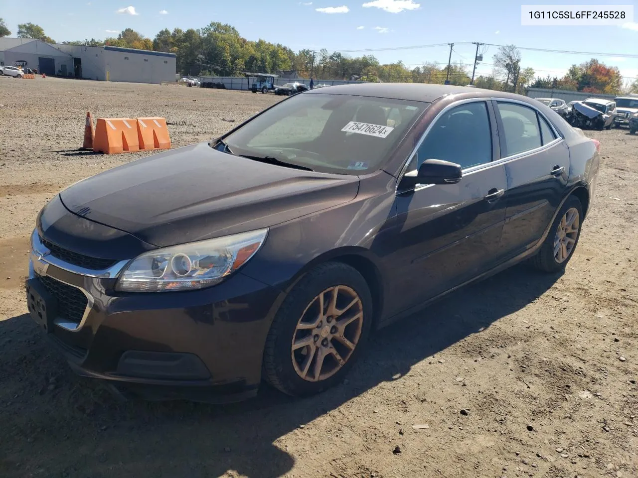 2015 Chevrolet Malibu 1Lt VIN: 1G11C5SL6FF245528 Lot: 75476624