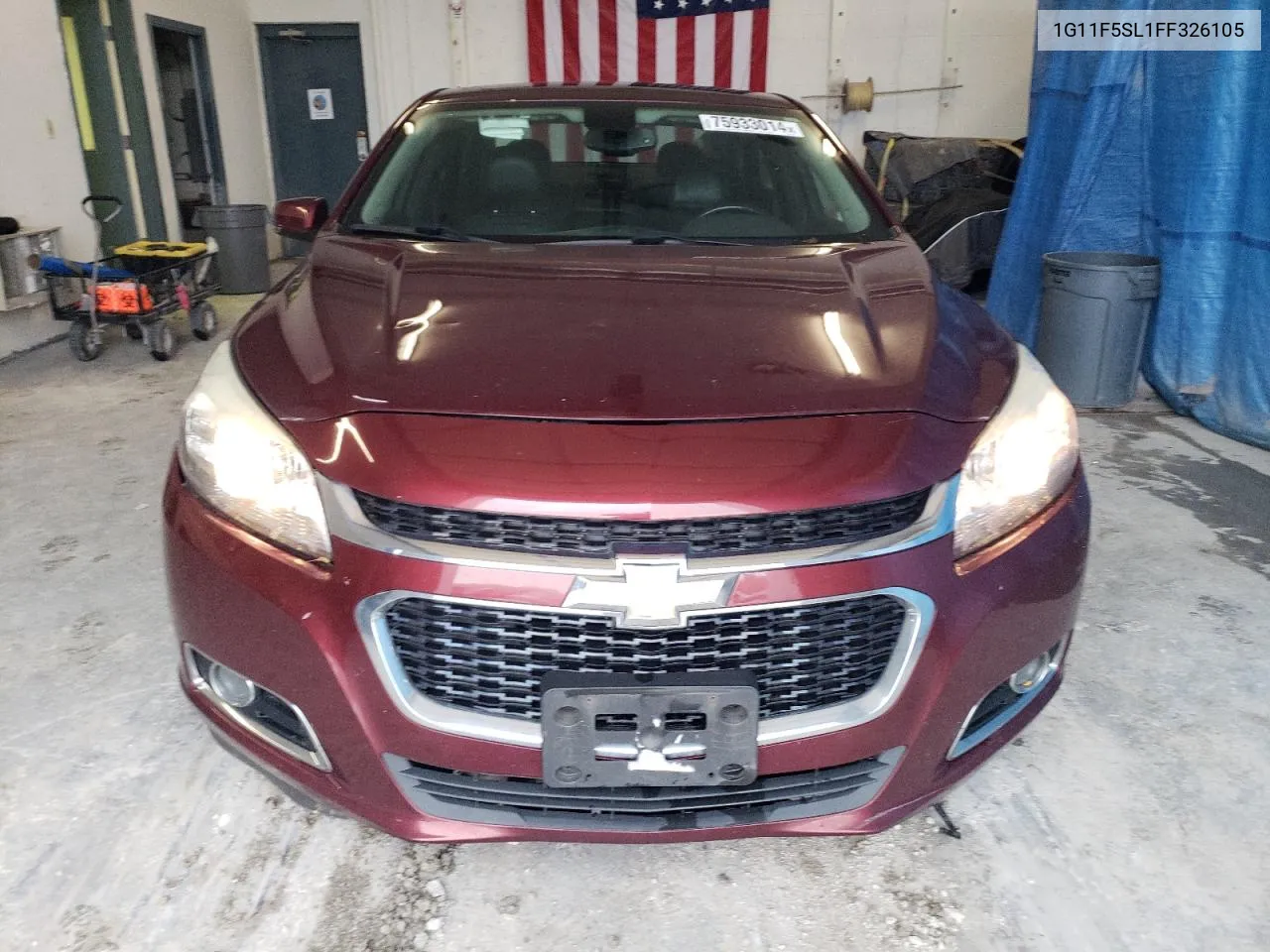 2015 Chevrolet Malibu Ltz VIN: 1G11F5SL1FF326105 Lot: 75933014