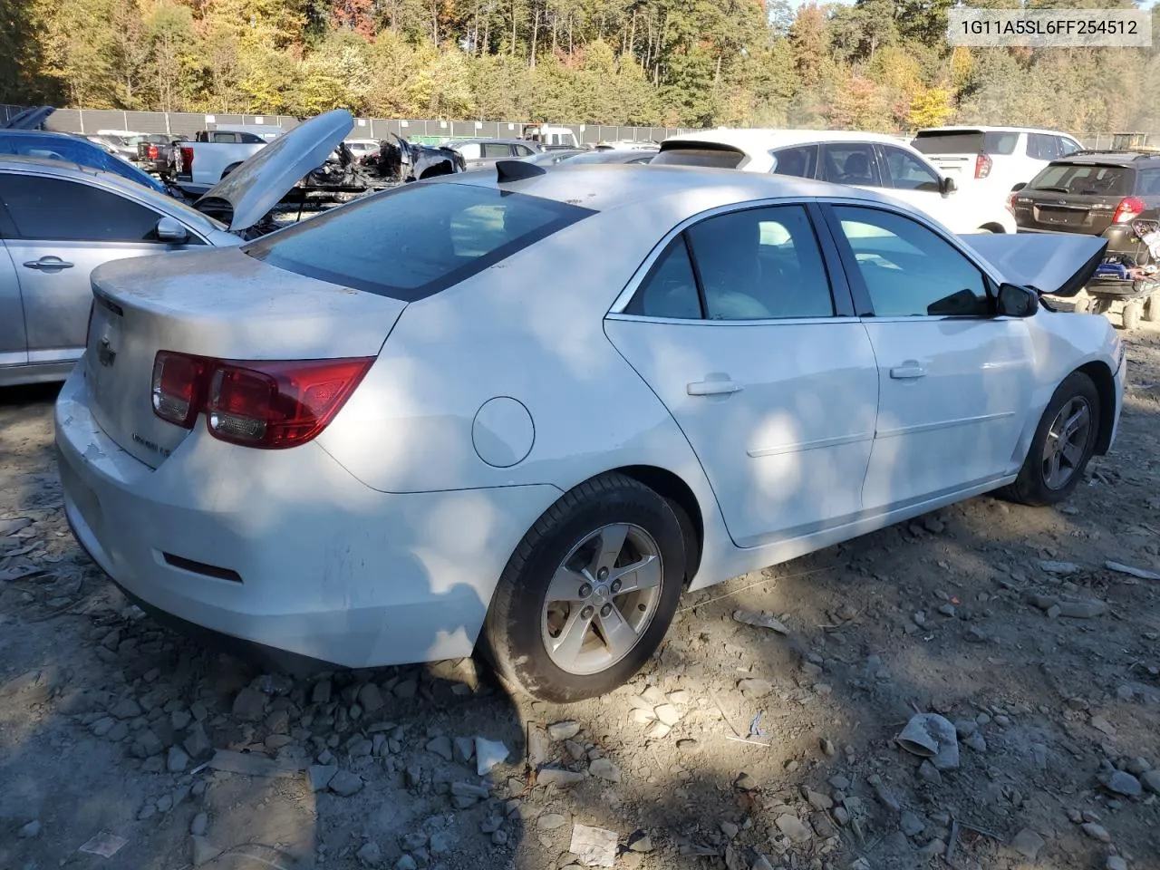 2015 Chevrolet Malibu Ls VIN: 1G11A5SL6FF254512 Lot: 76020604