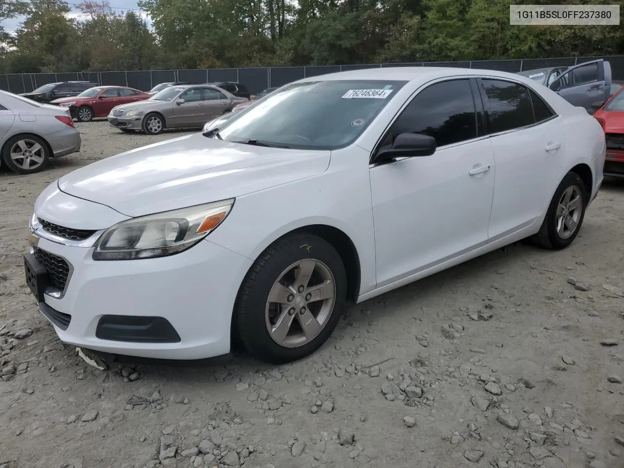 2015 Chevrolet Malibu Ls VIN: 1G11B5SL0FF237380 Lot: 76246364