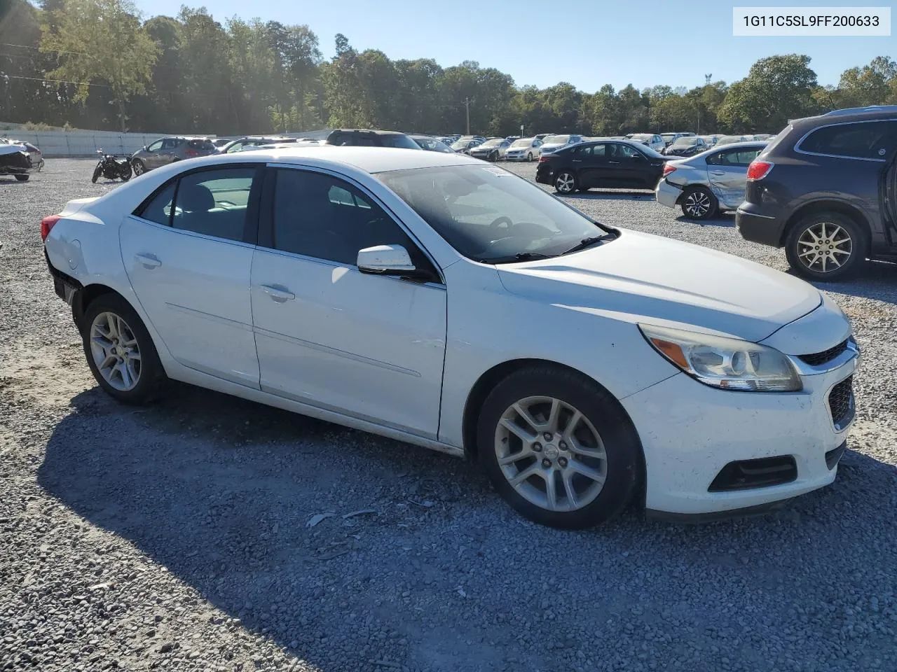 2015 Chevrolet Malibu 1Lt VIN: 1G11C5SL9FF200633 Lot: 76405994