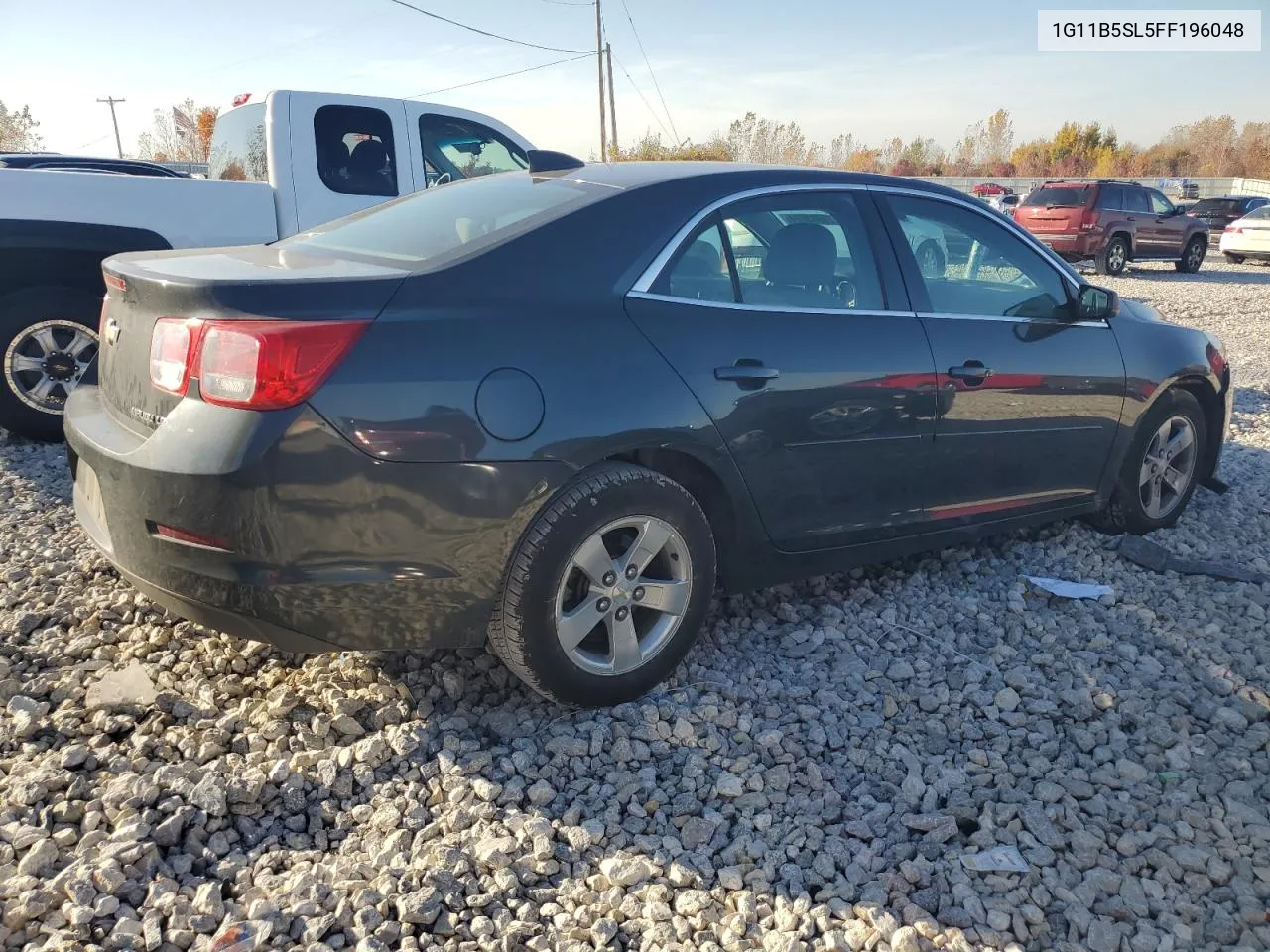 2015 Chevrolet Malibu Ls VIN: 1G11B5SL5FF196048 Lot: 76993694