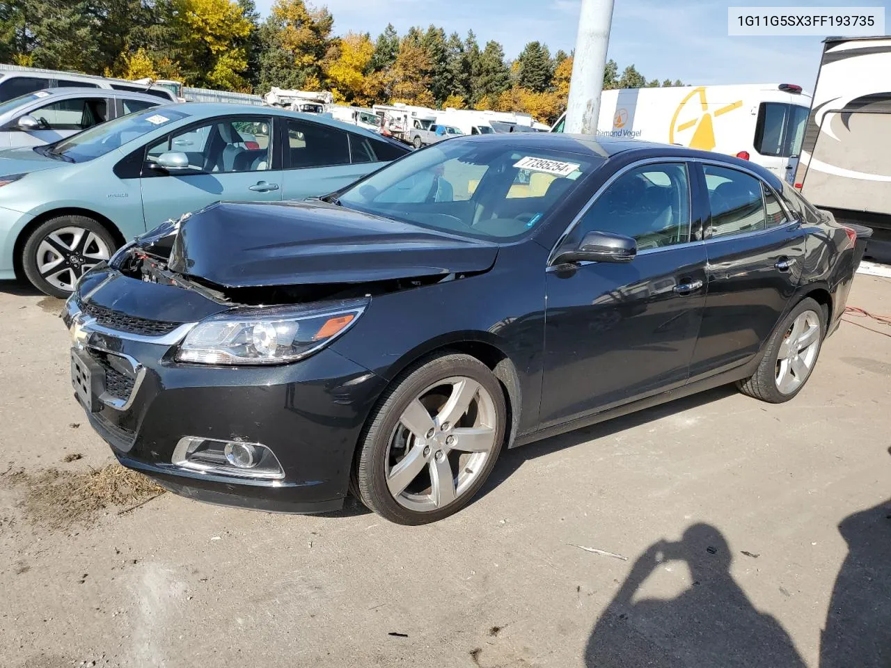 2015 Chevrolet Malibu Ltz VIN: 1G11G5SX3FF193735 Lot: 77395254