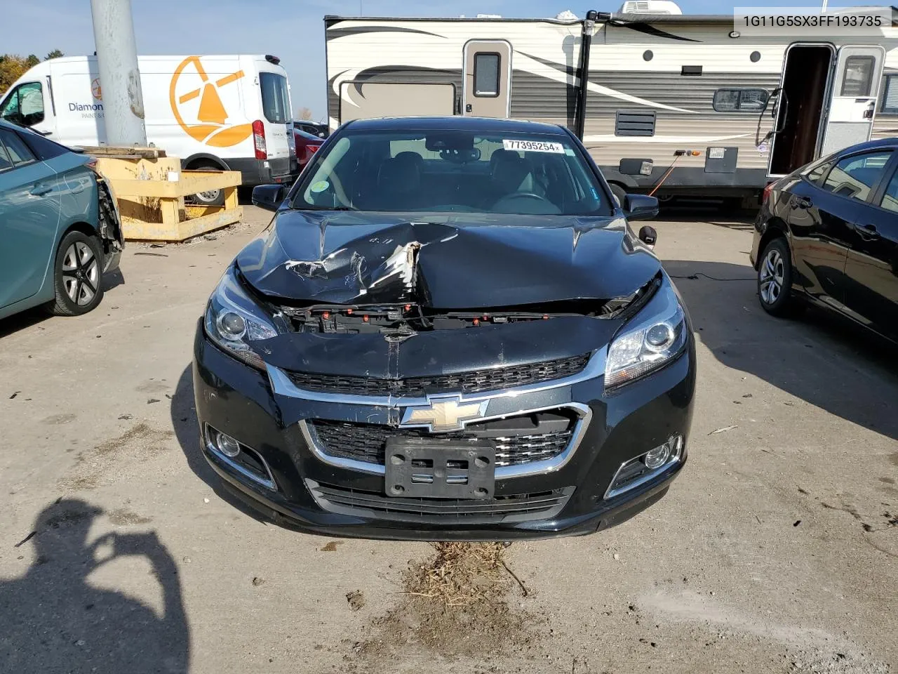 2015 Chevrolet Malibu Ltz VIN: 1G11G5SX3FF193735 Lot: 77395254