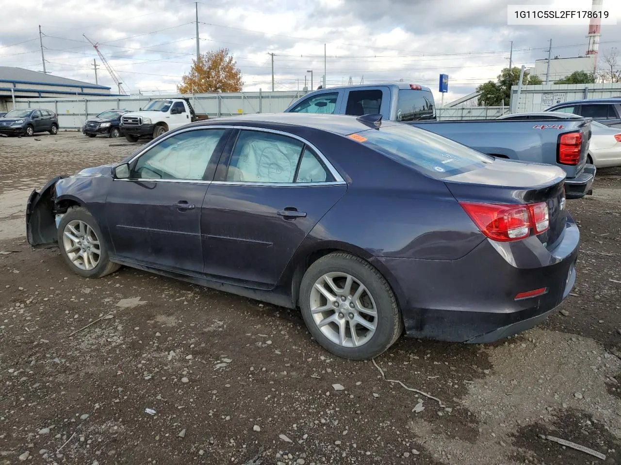 2015 Chevrolet Malibu 1Lt VIN: 1G11C5SL2FF178619 Lot: 77582934