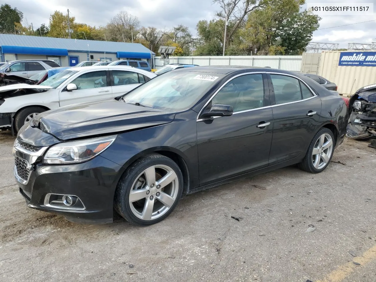 2015 Chevrolet Malibu Ltz VIN: 1G11G5SX1FF111517 Lot: 77800174