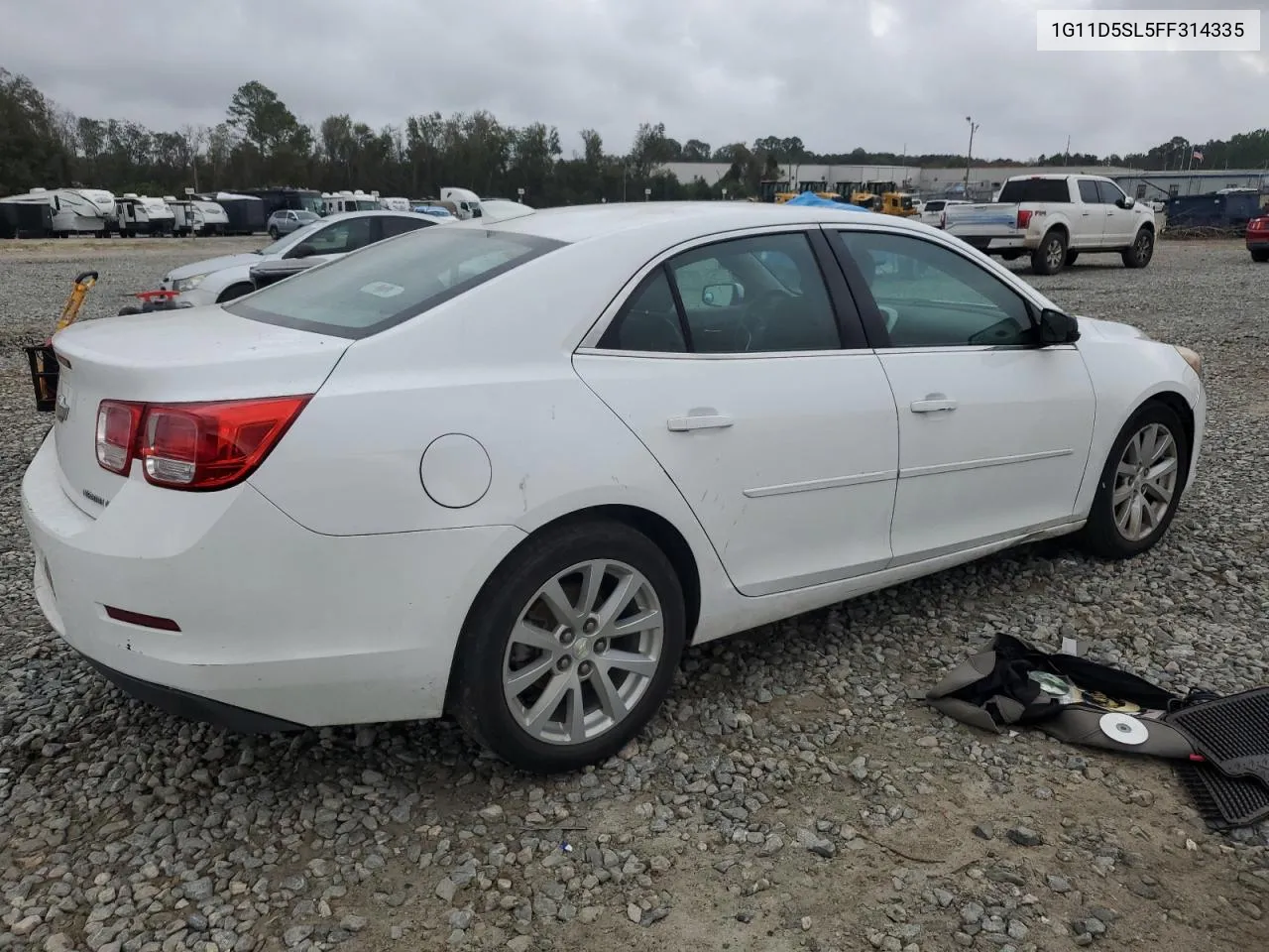 2015 Chevrolet Malibu 2Lt VIN: 1G11D5SL5FF314335 Lot: 79473174