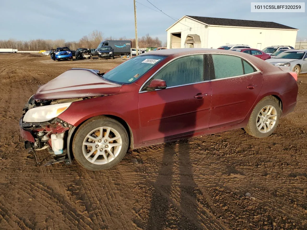 2015 Chevrolet Malibu 1Lt VIN: 1G11C5SL8FF320259 Lot: 79689524