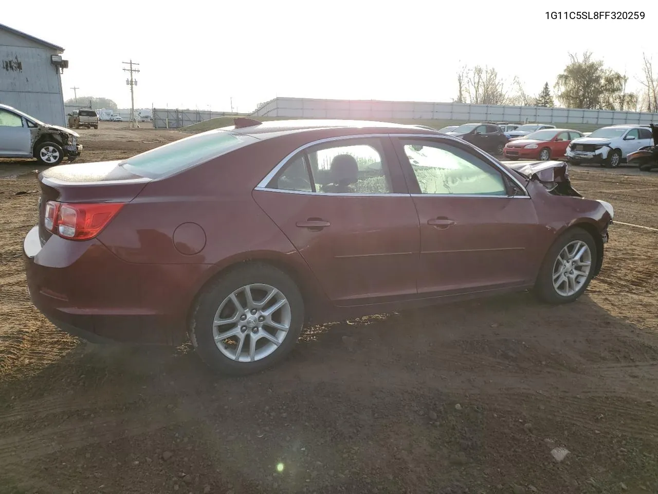 2015 Chevrolet Malibu 1Lt VIN: 1G11C5SL8FF320259 Lot: 79689524