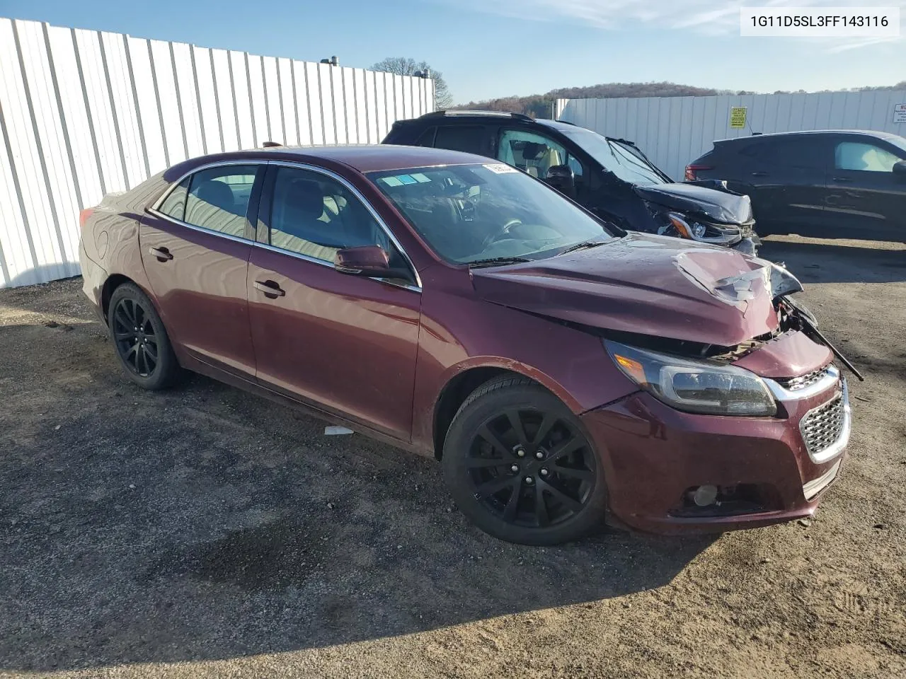 1G11D5SL3FF143116 2015 Chevrolet Malibu 2Lt