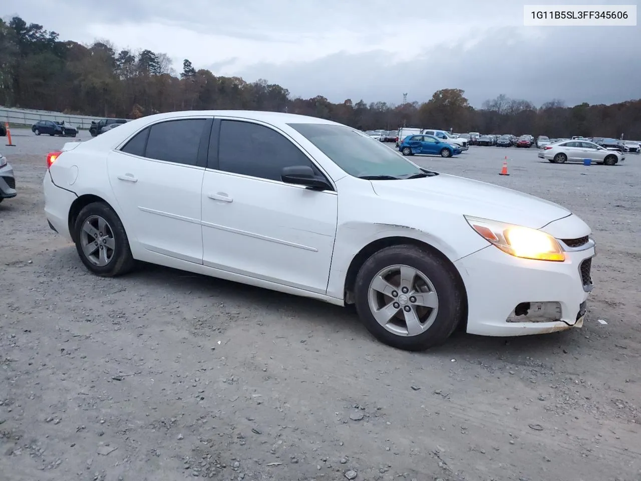 2015 Chevrolet Malibu Ls VIN: 1G11B5SL3FF345606 Lot: 80008834