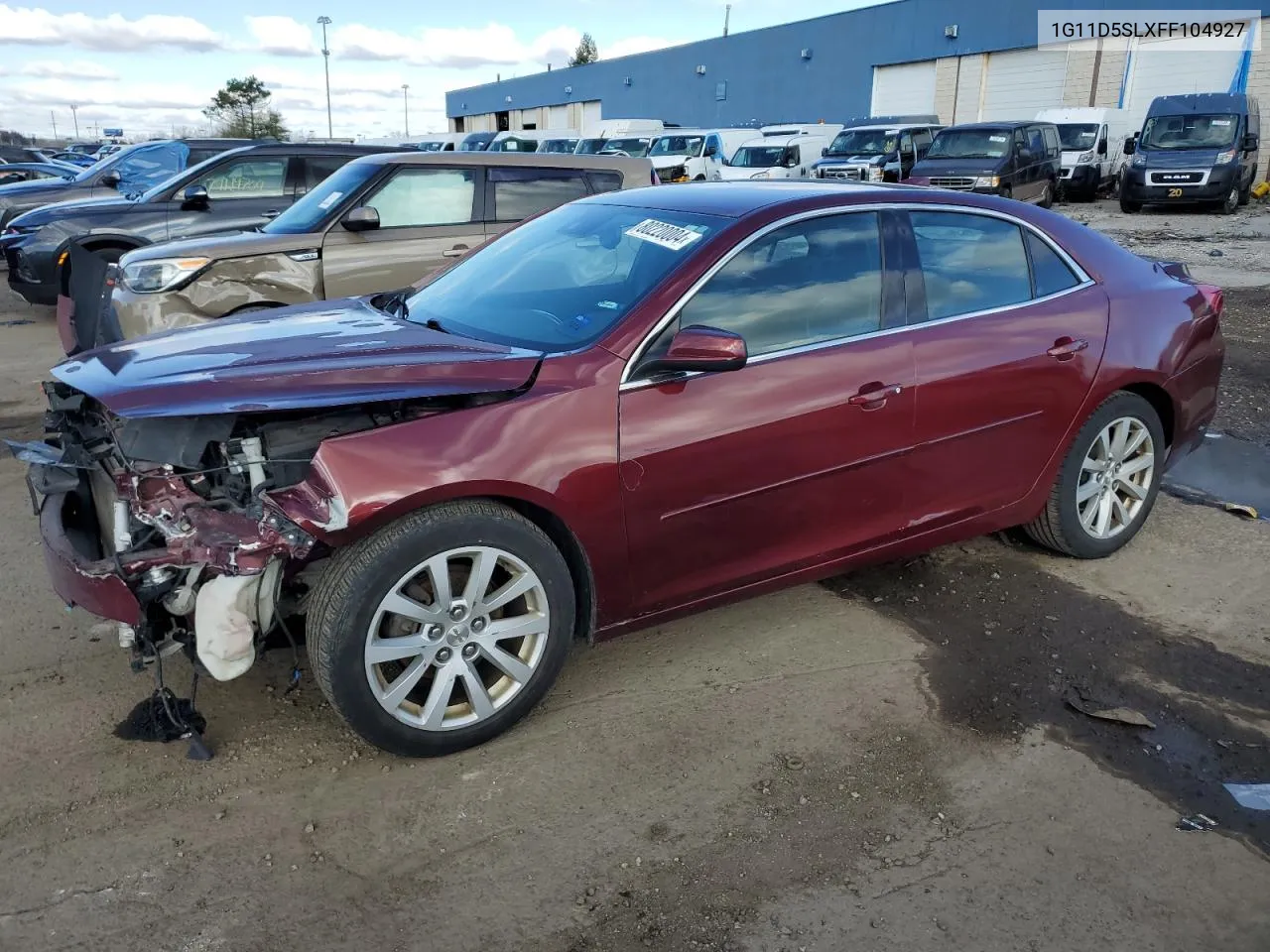 2015 Chevrolet Malibu 2Lt VIN: 1G11D5SLXFF104927 Lot: 80220004