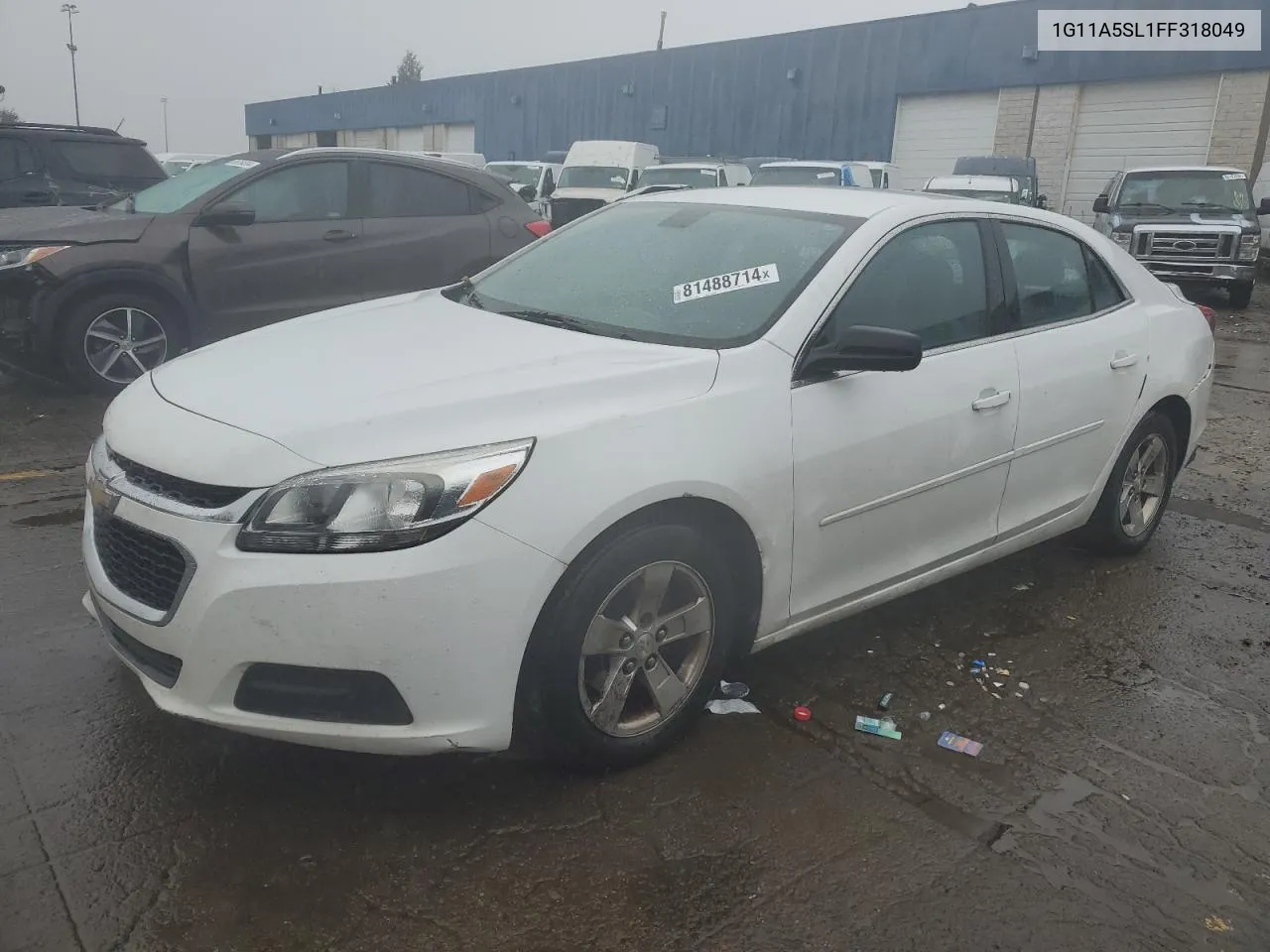 2015 Chevrolet Malibu Ls VIN: 1G11A5SL1FF318049 Lot: 81488714