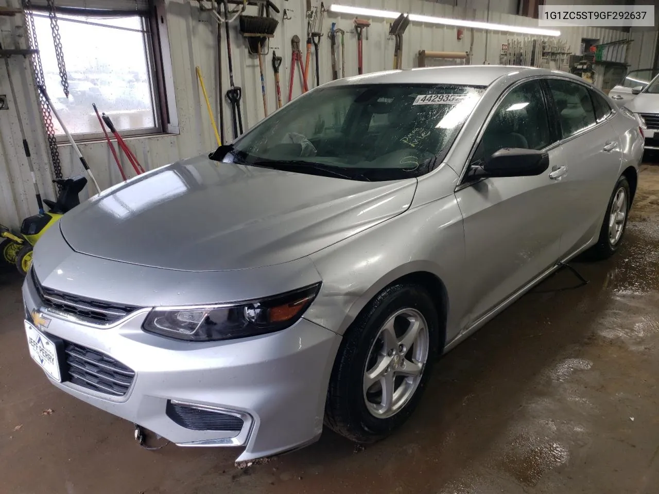 1G1ZC5ST9GF292637 2016 Chevrolet Malibu Ls