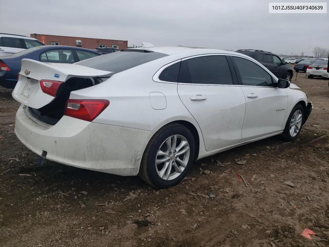 2016 Chevrolet Malibu Hybrid VIN: 1G1ZJ5SU4GF340639 Lot: 45302314