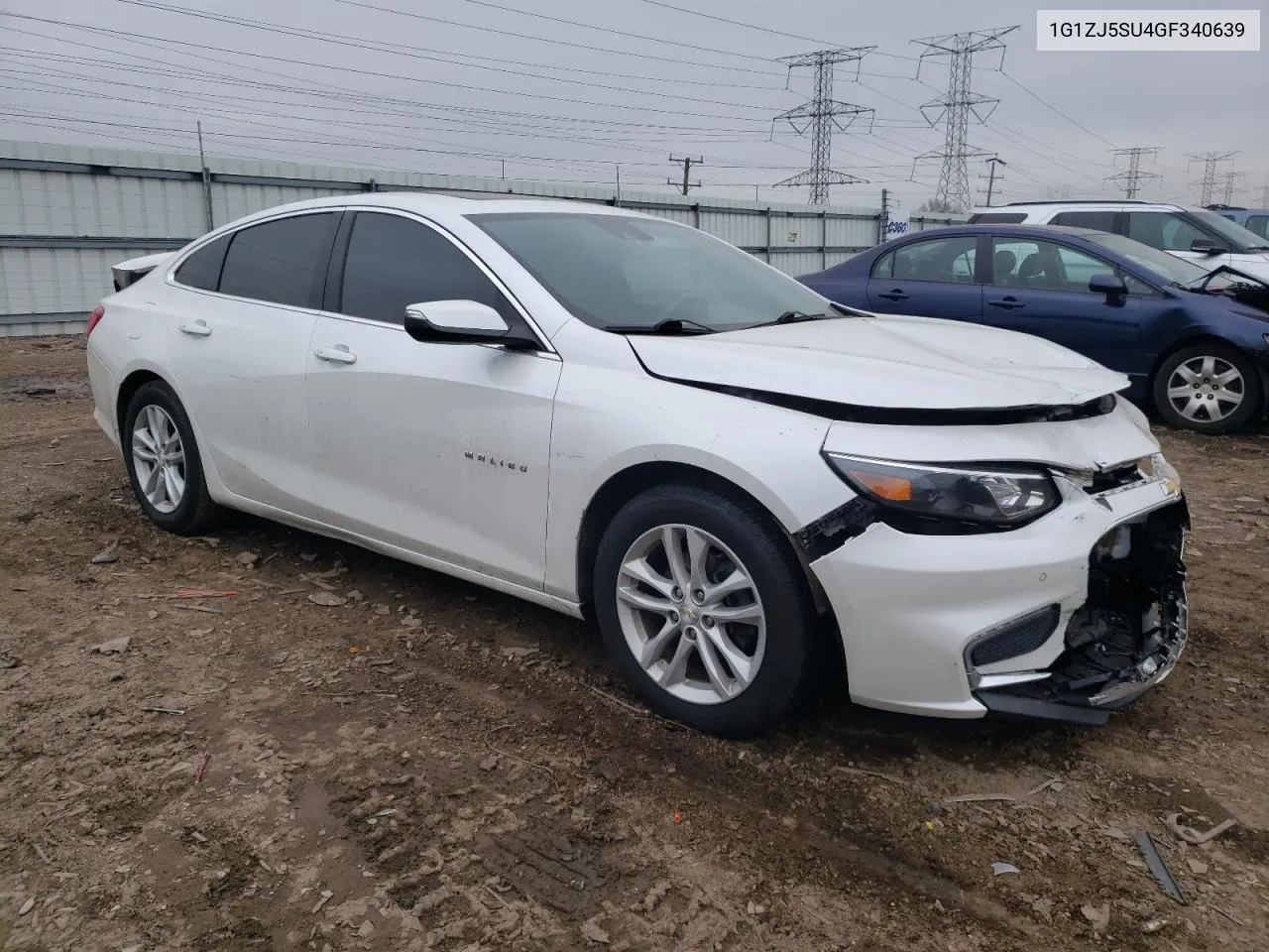 2016 Chevrolet Malibu Hybrid VIN: 1G1ZJ5SU4GF340639 Lot: 45302314