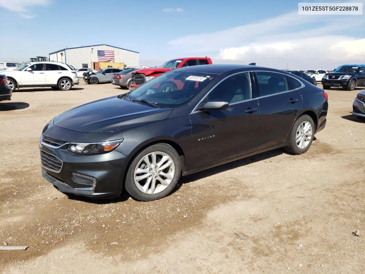 2016 Chevrolet Malibu Lt VIN: 1G1ZE5ST5GF228878 Lot: 48161214