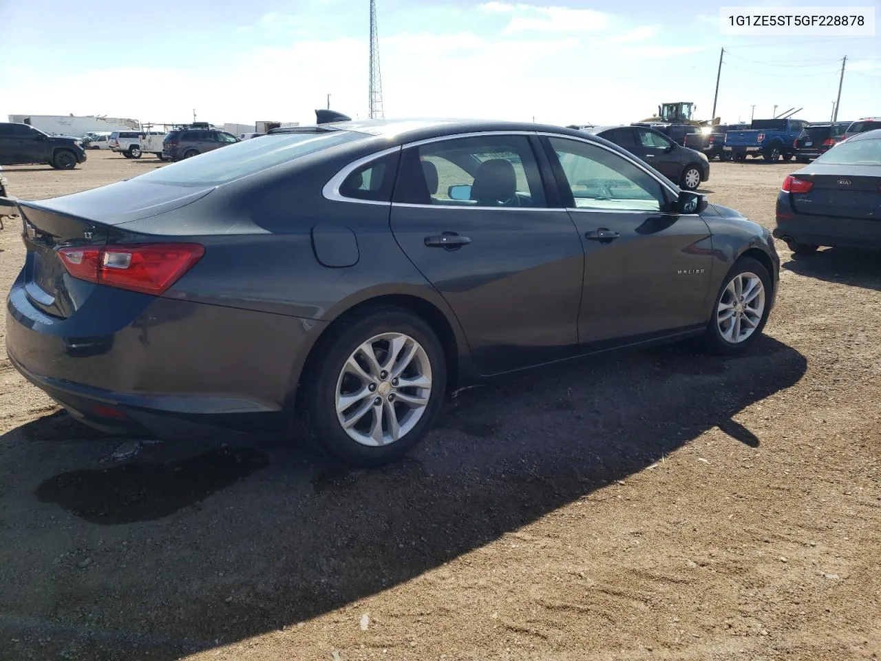 2016 Chevrolet Malibu Lt VIN: 1G1ZE5ST5GF228878 Lot: 48161214