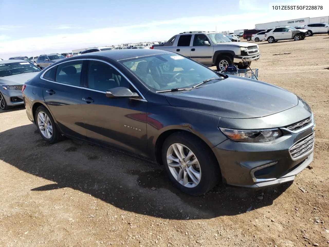 2016 Chevrolet Malibu Lt VIN: 1G1ZE5ST5GF228878 Lot: 48161214