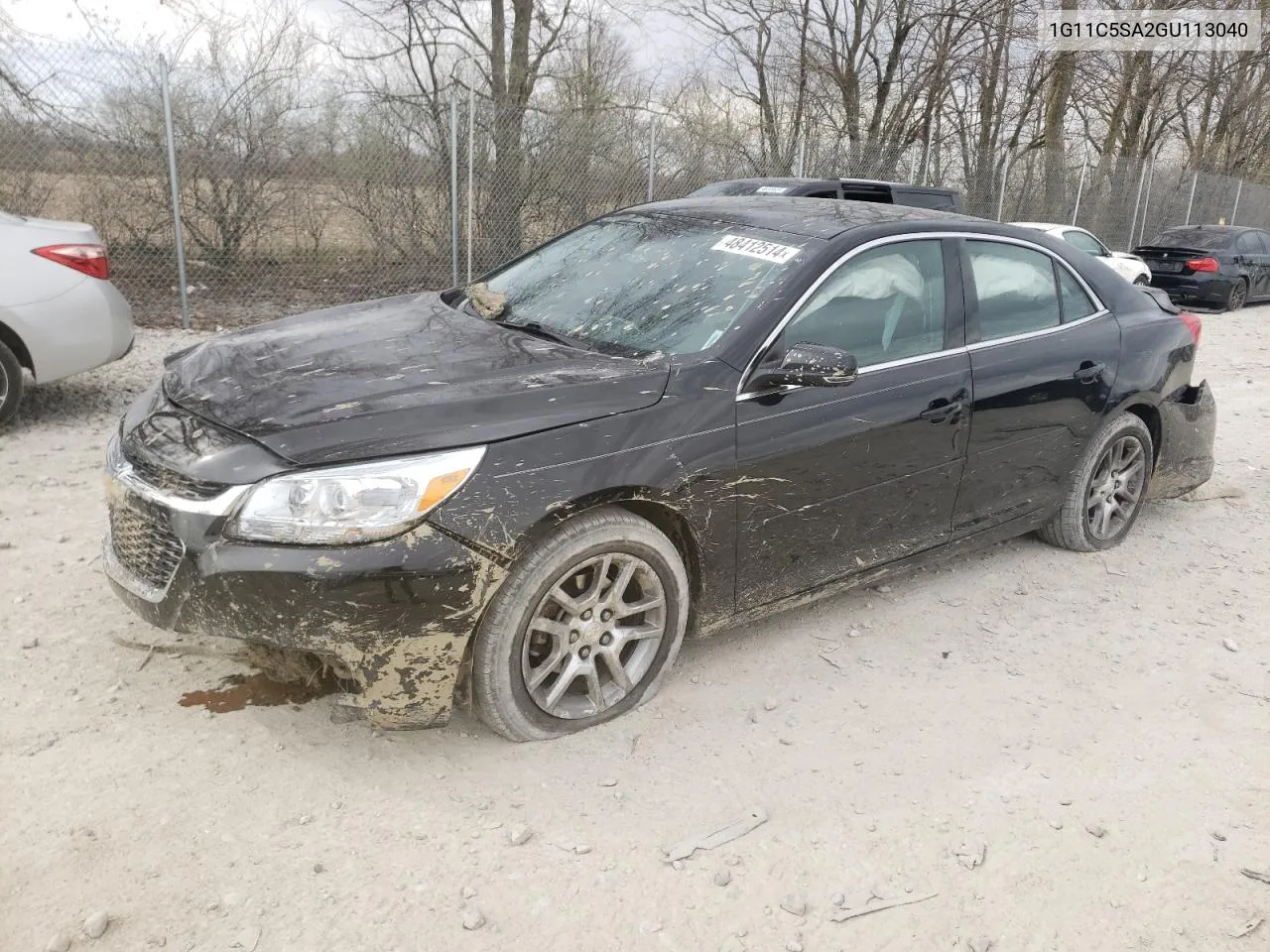 2016 Chevrolet Malibu Limited Lt VIN: 1G11C5SA2GU113040 Lot: 48412514