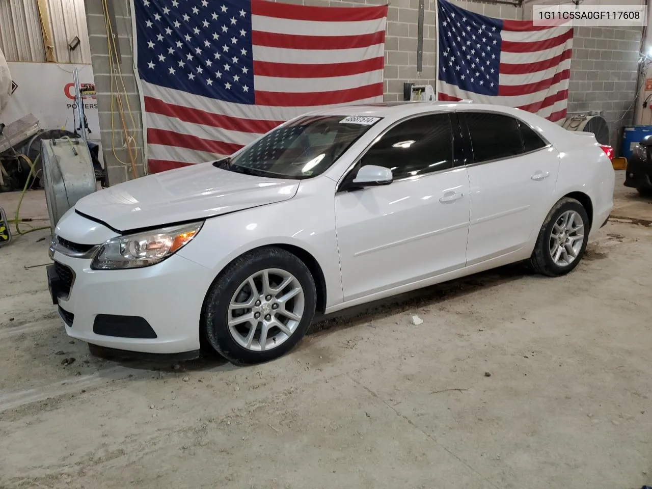 2016 Chevrolet Malibu Limited Lt VIN: 1G11C5SA0GF117608 Lot: 48687514