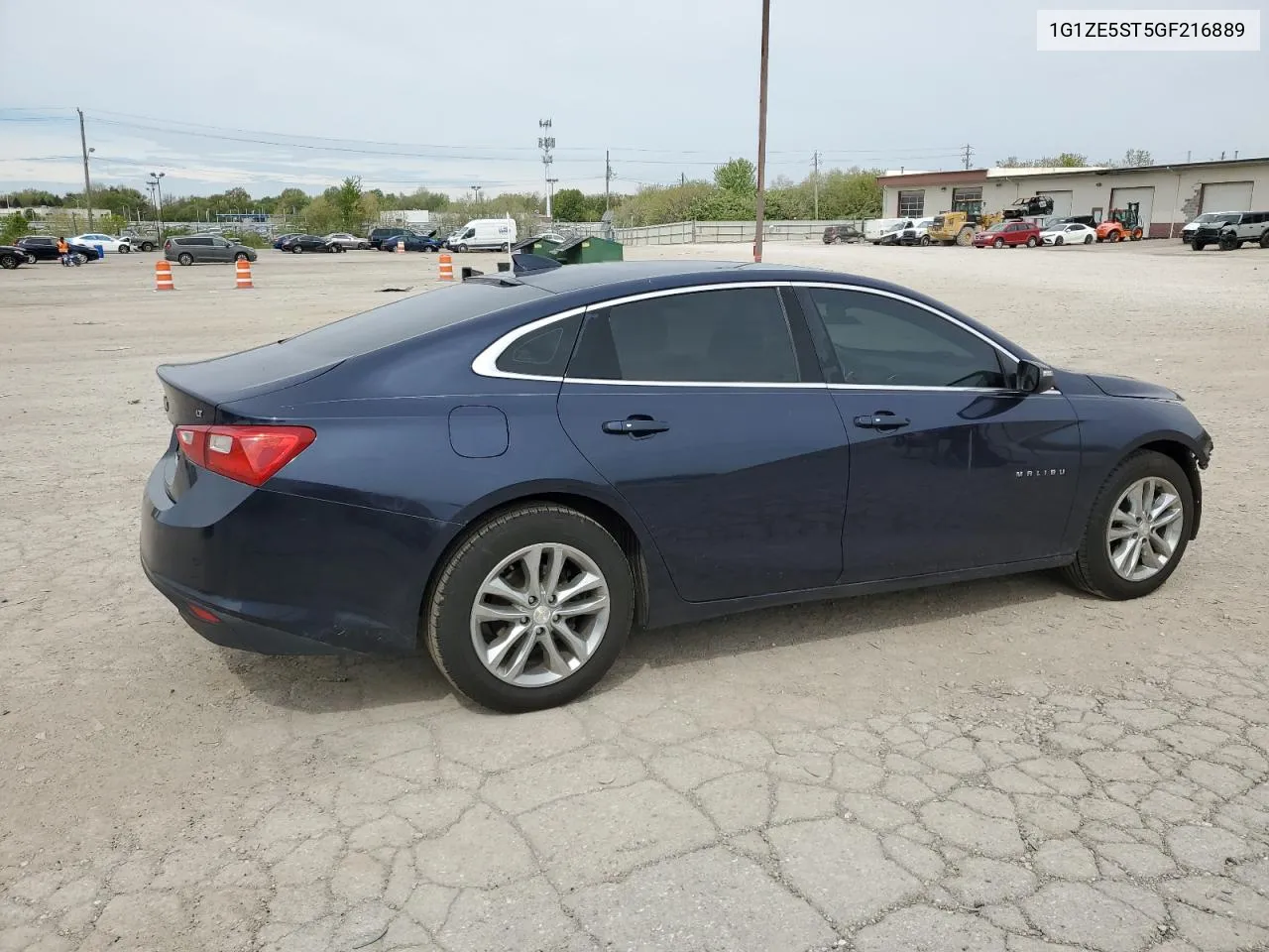 2016 Chevrolet Malibu Lt VIN: 1G1ZE5ST5GF216889 Lot: 52646414