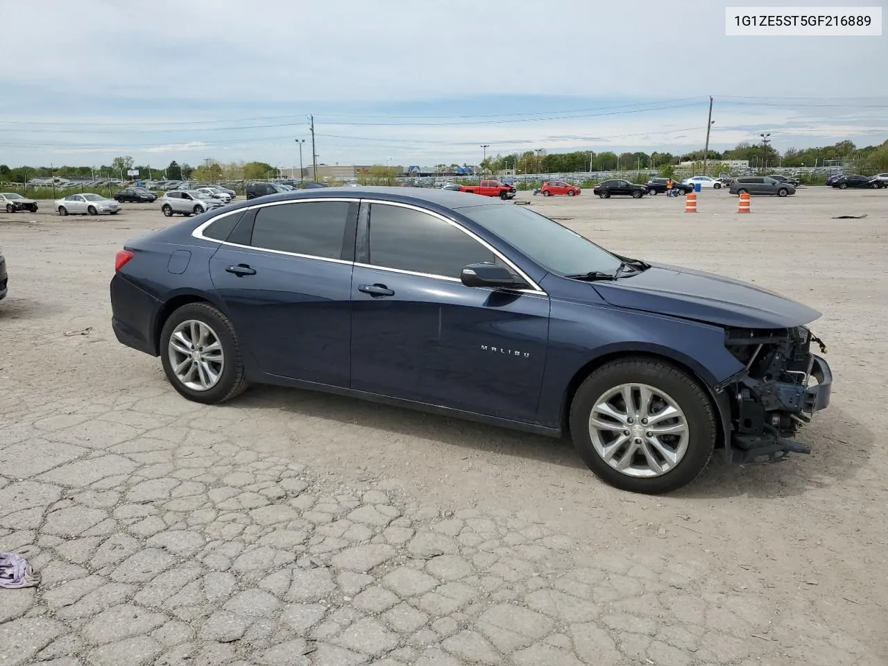 2016 Chevrolet Malibu Lt VIN: 1G1ZE5ST5GF216889 Lot: 52646414