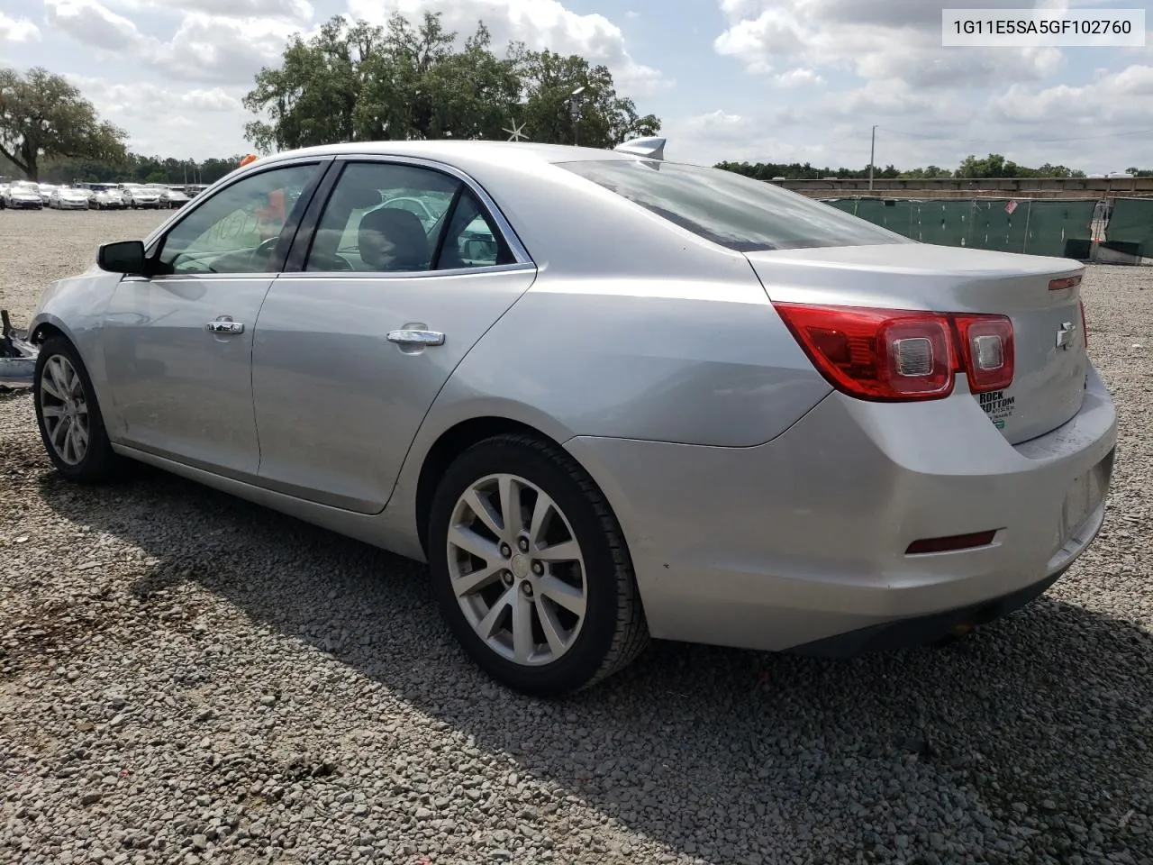 1G11E5SA5GF102760 2016 Chevrolet Malibu Limited Ltz