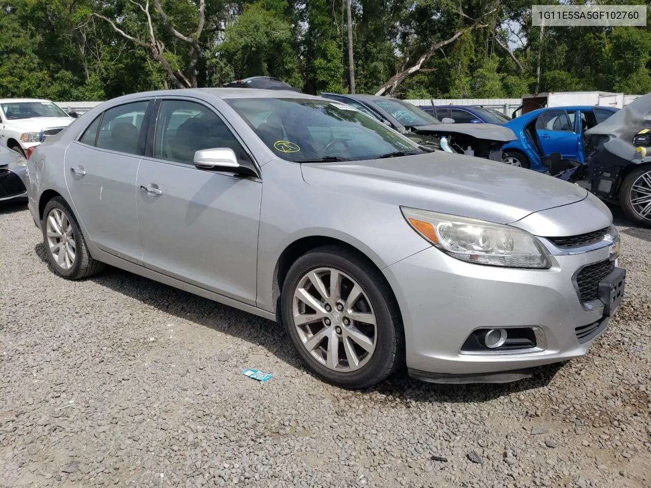 2016 Chevrolet Malibu Limited Ltz VIN: 1G11E5SA5GF102760 Lot: 52721954