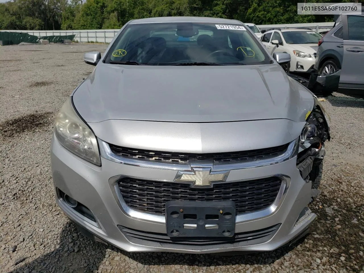 2016 Chevrolet Malibu Limited Ltz VIN: 1G11E5SA5GF102760 Lot: 52721954