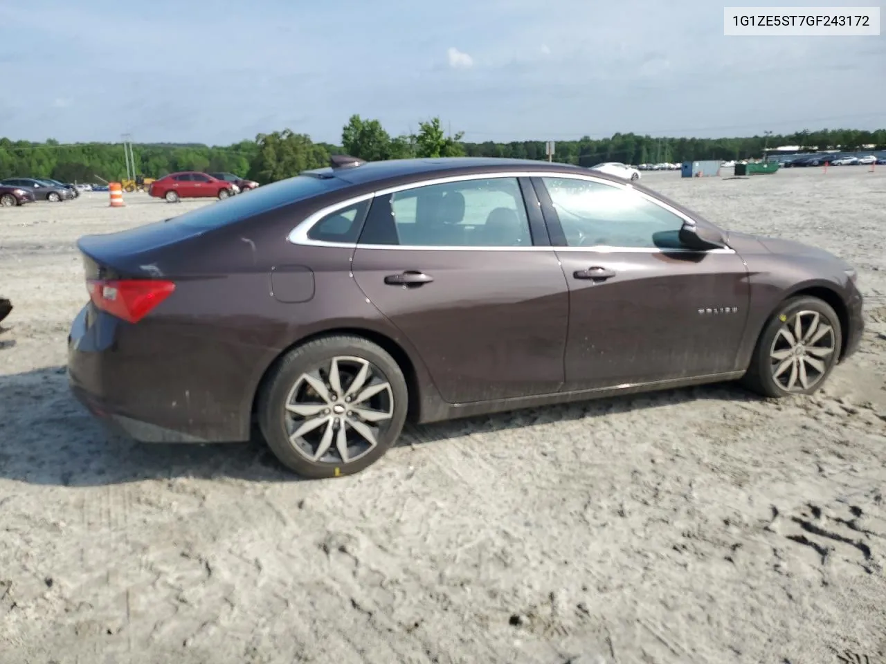 2016 Chevrolet Malibu Lt VIN: 1G1ZE5ST7GF243172 Lot: 52809124